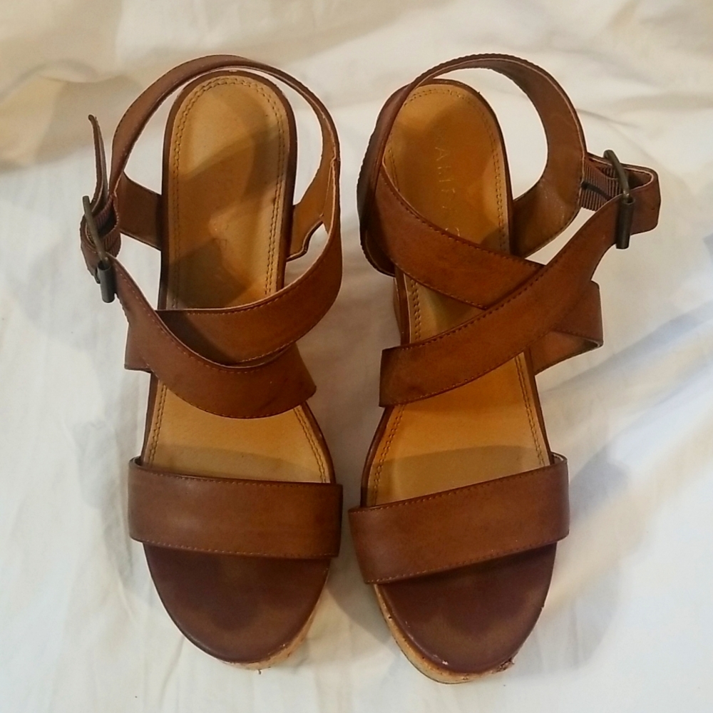 Rampage Womens Wedge heels size 9